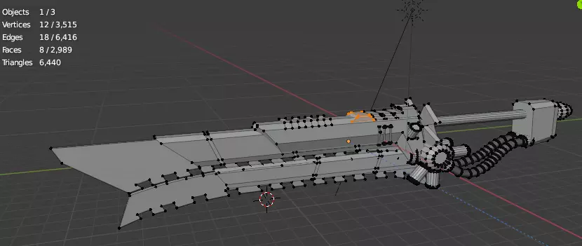 Great Sword v1 Free 3D model_0