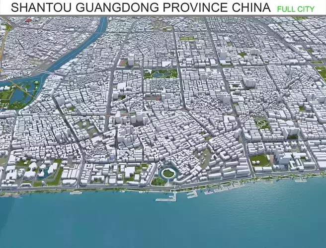 Shantou Guangdong Province China 90km AI