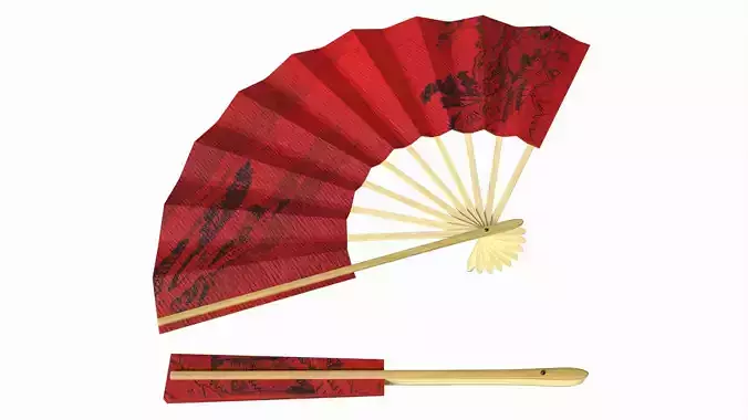 Japanese Ogi Fan for Dancing 3D model