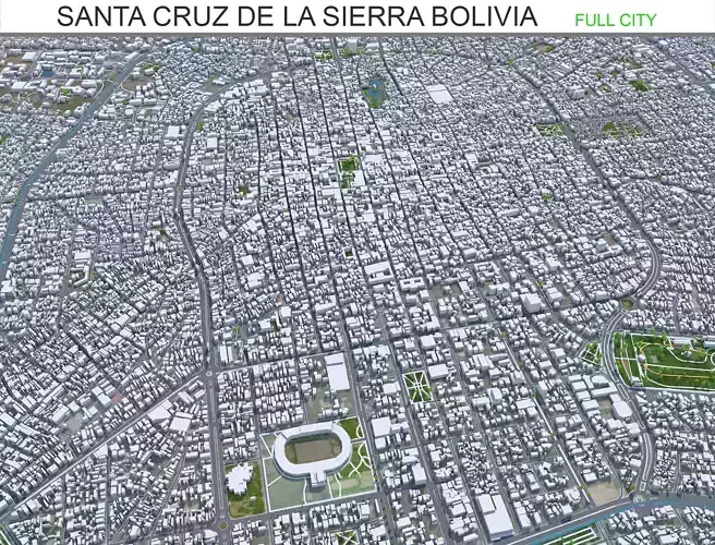 Santa Cruz de la Sierra Bolivia 50km