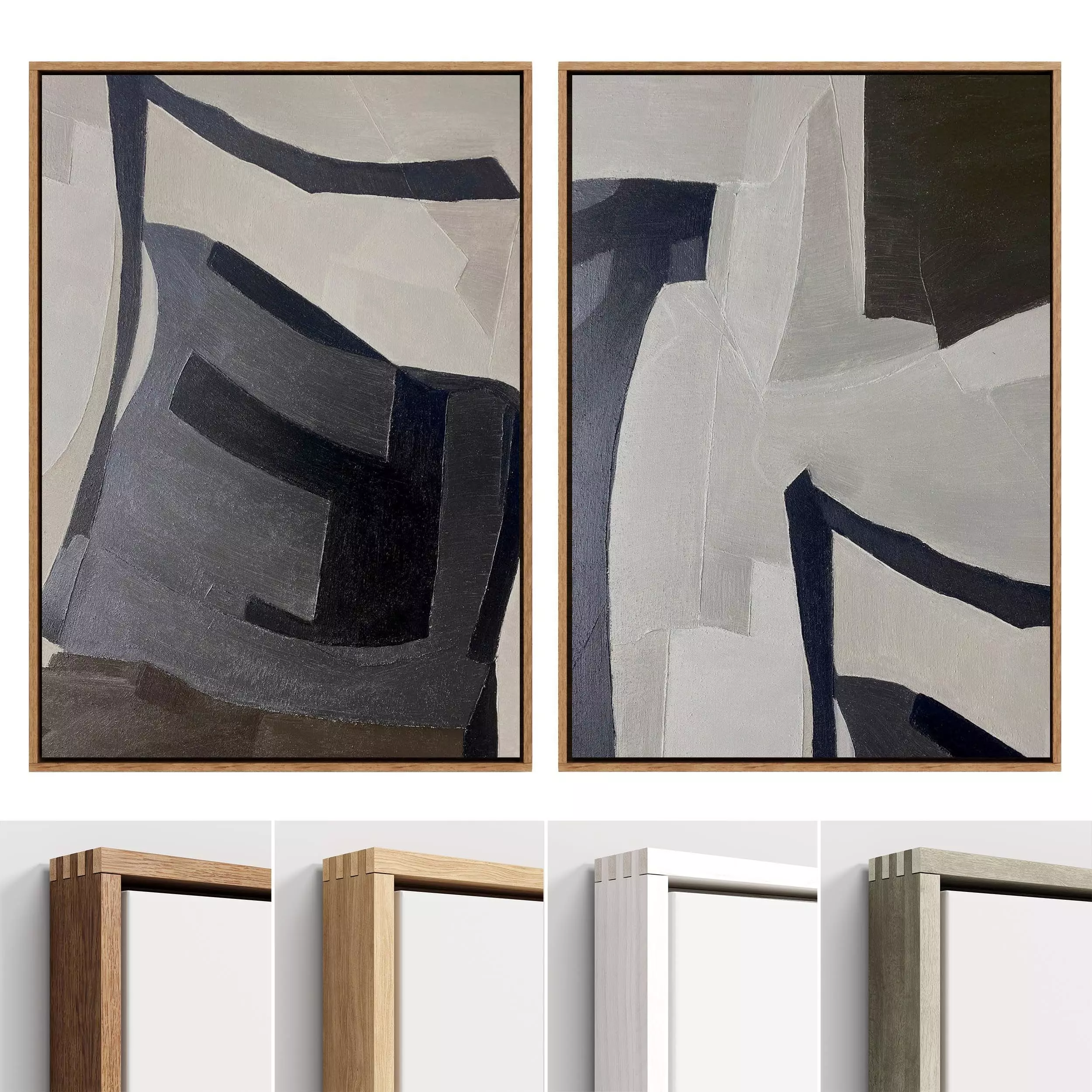 Plaster Two Frame 19 Low-poly 3D model_0