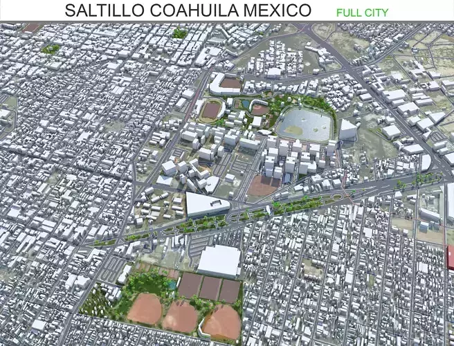 Saltillo Coahuila Mexico 25km AI