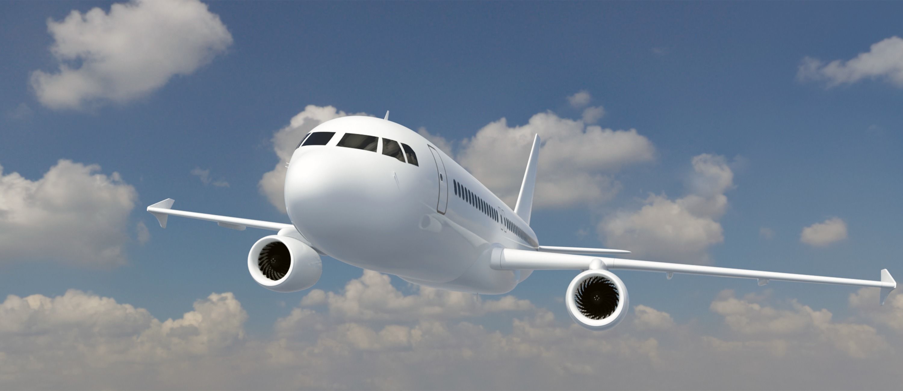 Airbus A320 3D model_2