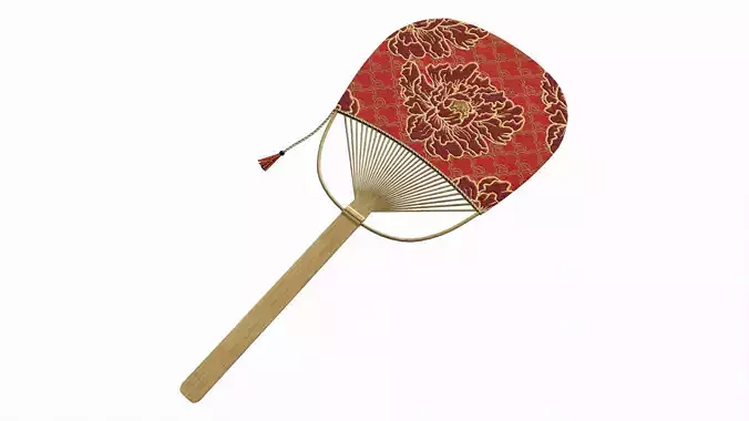 Japanese Uchiwa Hand Fan 04