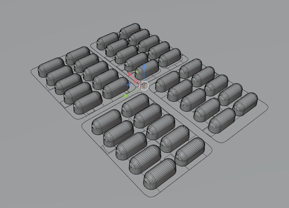 Simple Pills Medicine 3D model 3D model_8