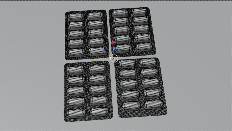 Simple Pills Medicine 3D model 3D model_4