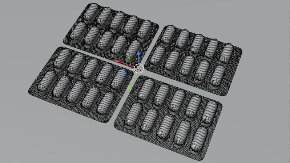 Simple Pills Medicine 3D model 3D model_5