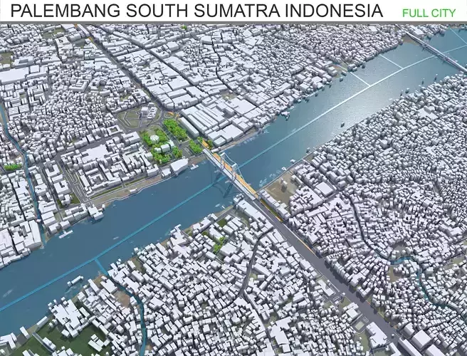 Palembang South Sumatra Indonesia 30km