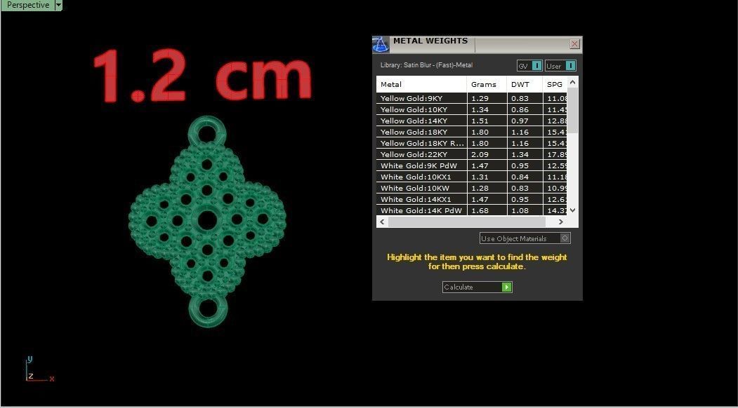 Vancleef flower5  3D print model_8