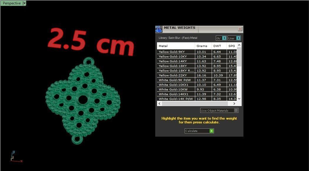Vancleef flower5  3D print model_5