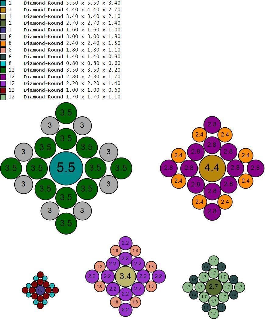 Vancleef flower5  3D print model_4