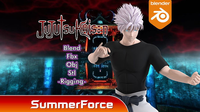 Gojo Satoru - Jujutsu Kaisen 3D model