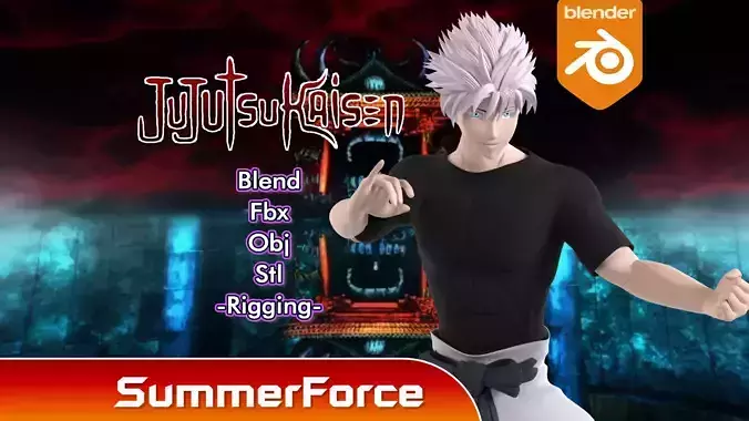 Gojo Satoru - Jujutsu Kaisen 3D model