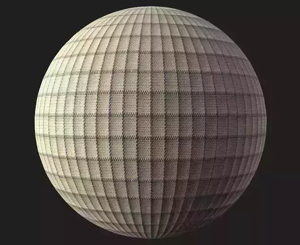 Fabric tile 4K seamless PBR 