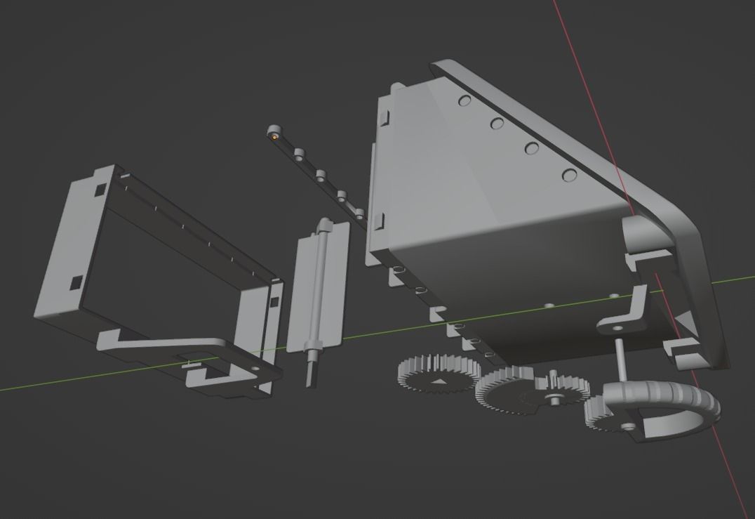 Vehicle Interior Air Vents 3D print model_4