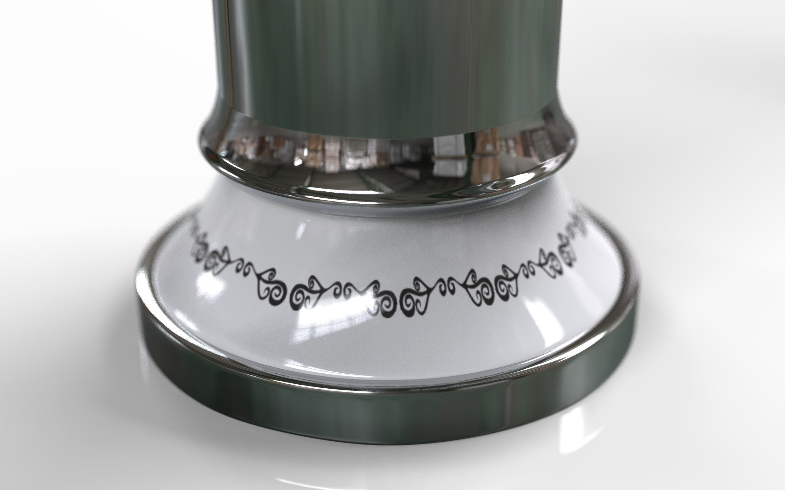 Voxort Rose - basin mixer Low-poly 3D model_4