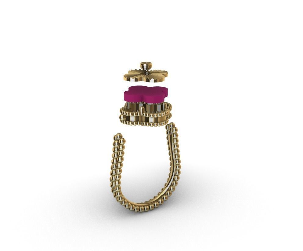 Reversible Ring 3D print model_11