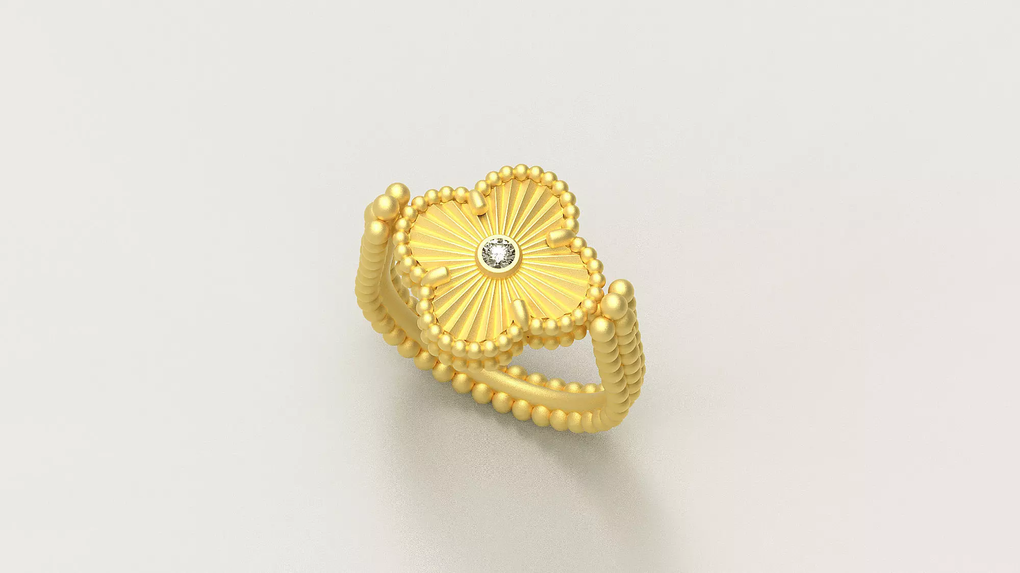 Reversible Ring 3D print model_0