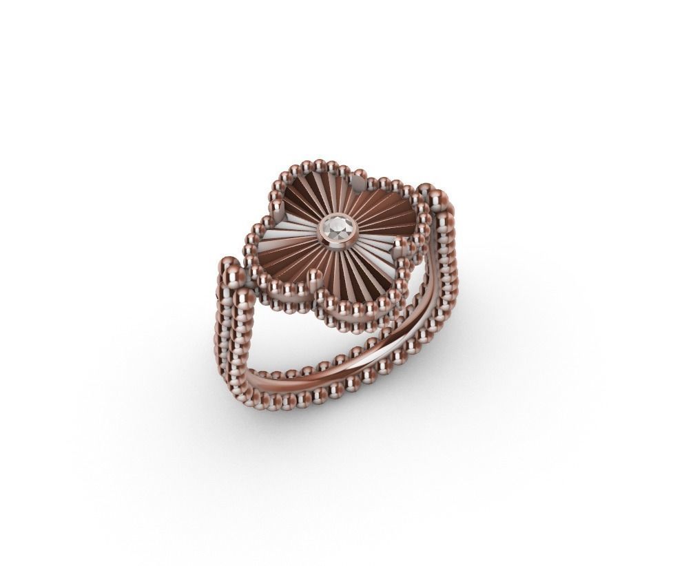 Reversible Ring 3D print model_9
