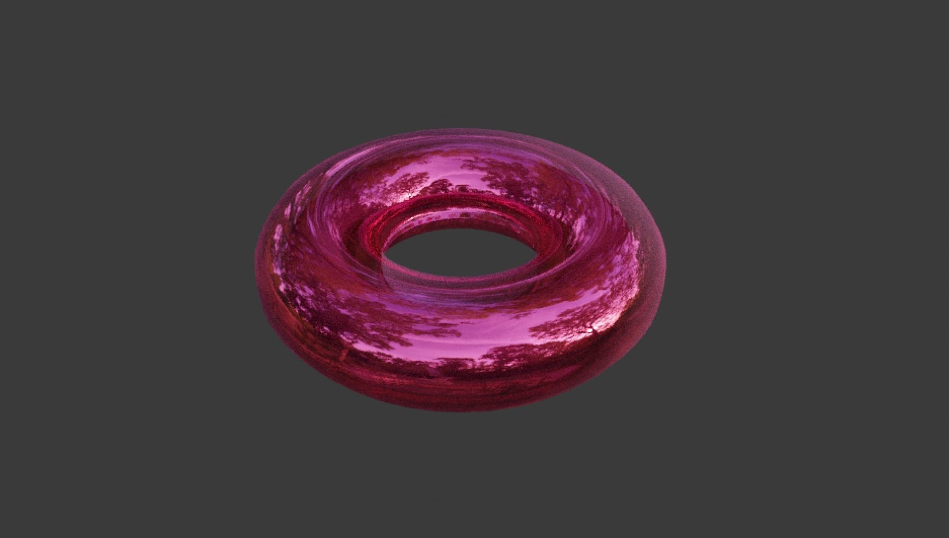 Pool Float Swim Ring Free 3D model_1