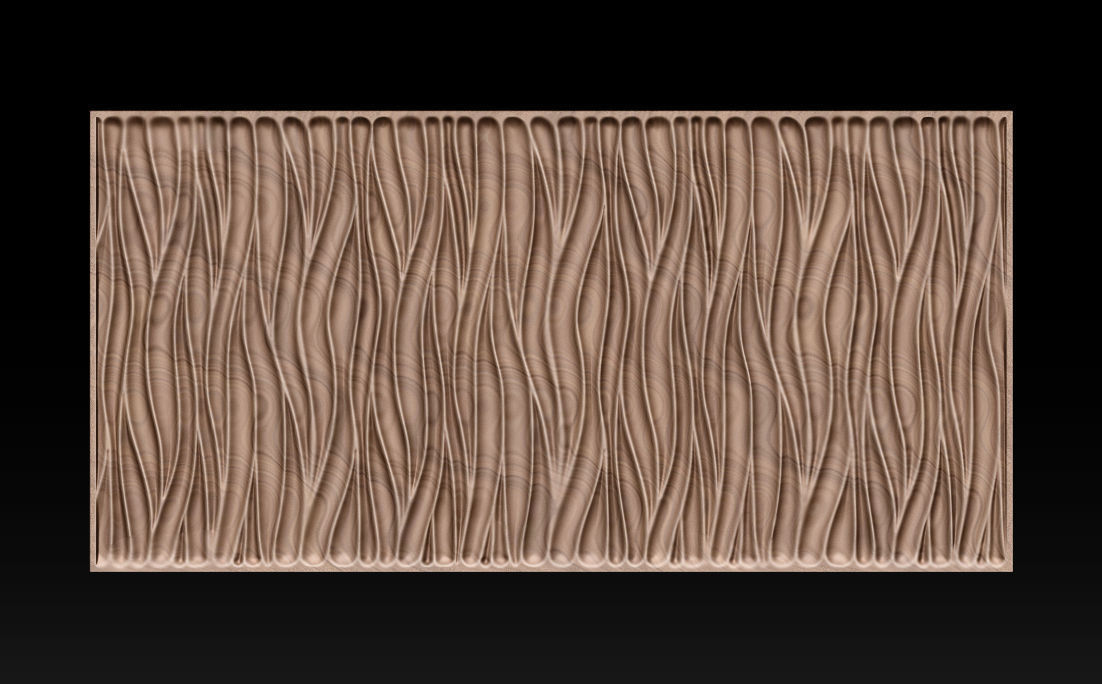 WOOD RELIEF CARVING MODEL FOR CNC ROUTER Free 3D print model_4