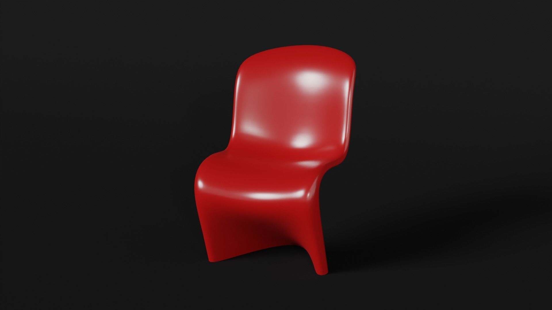 Panton Chair 3D model 3D model_2
