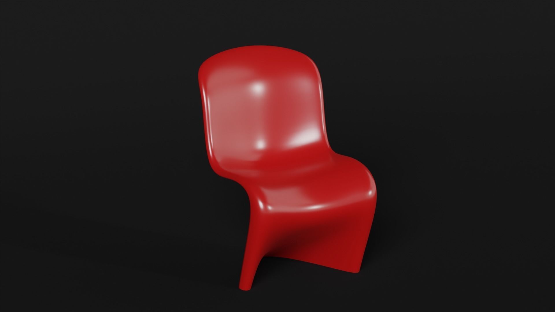 Panton Chair 3D model 3D model_3