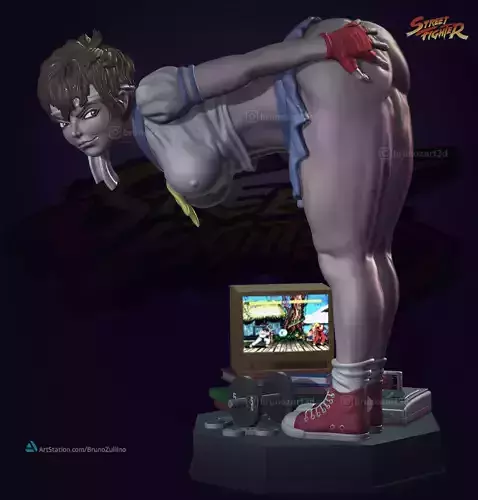 Sakura Street Fighter miniature adult version