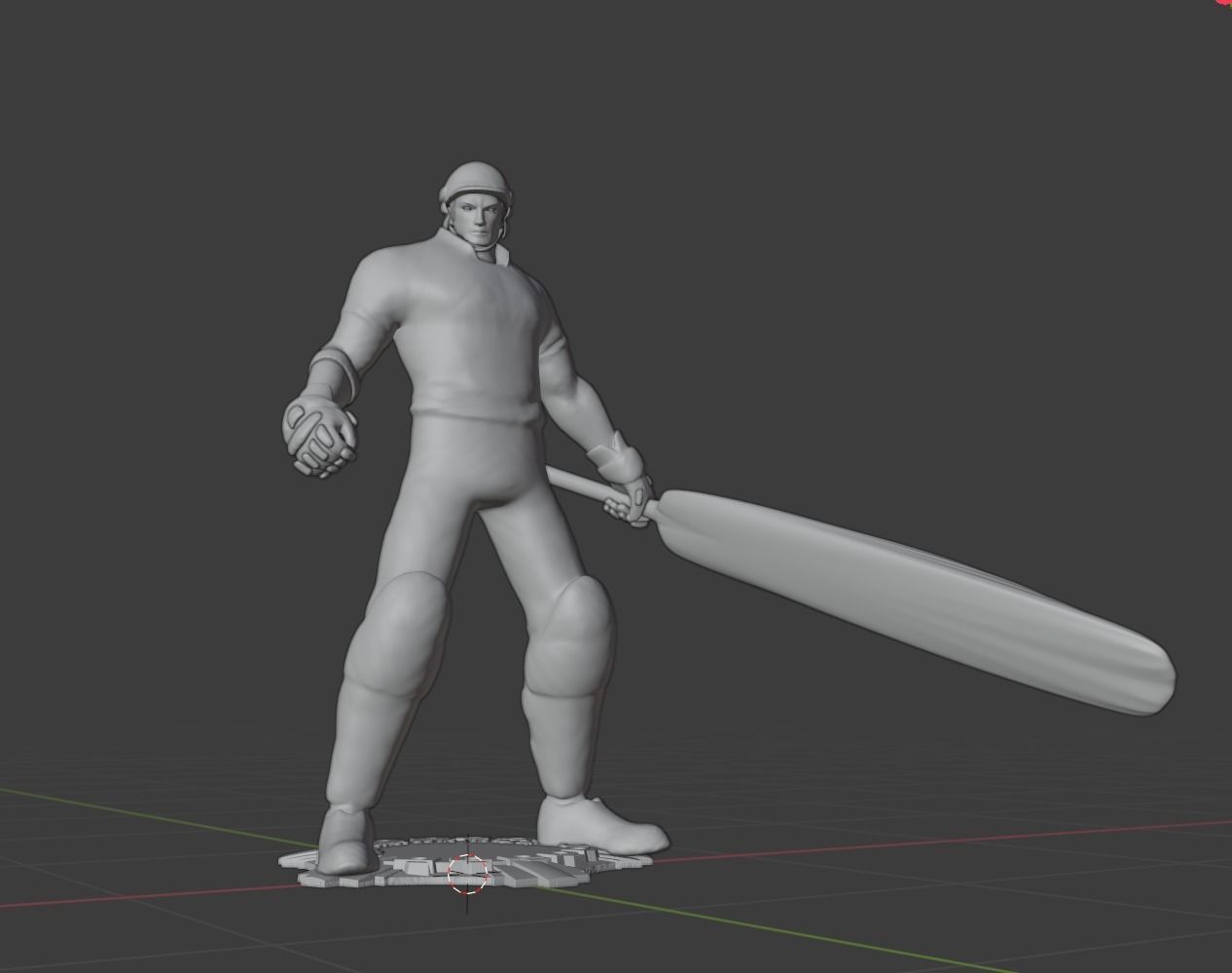 Arthur for print 3D print model_9
