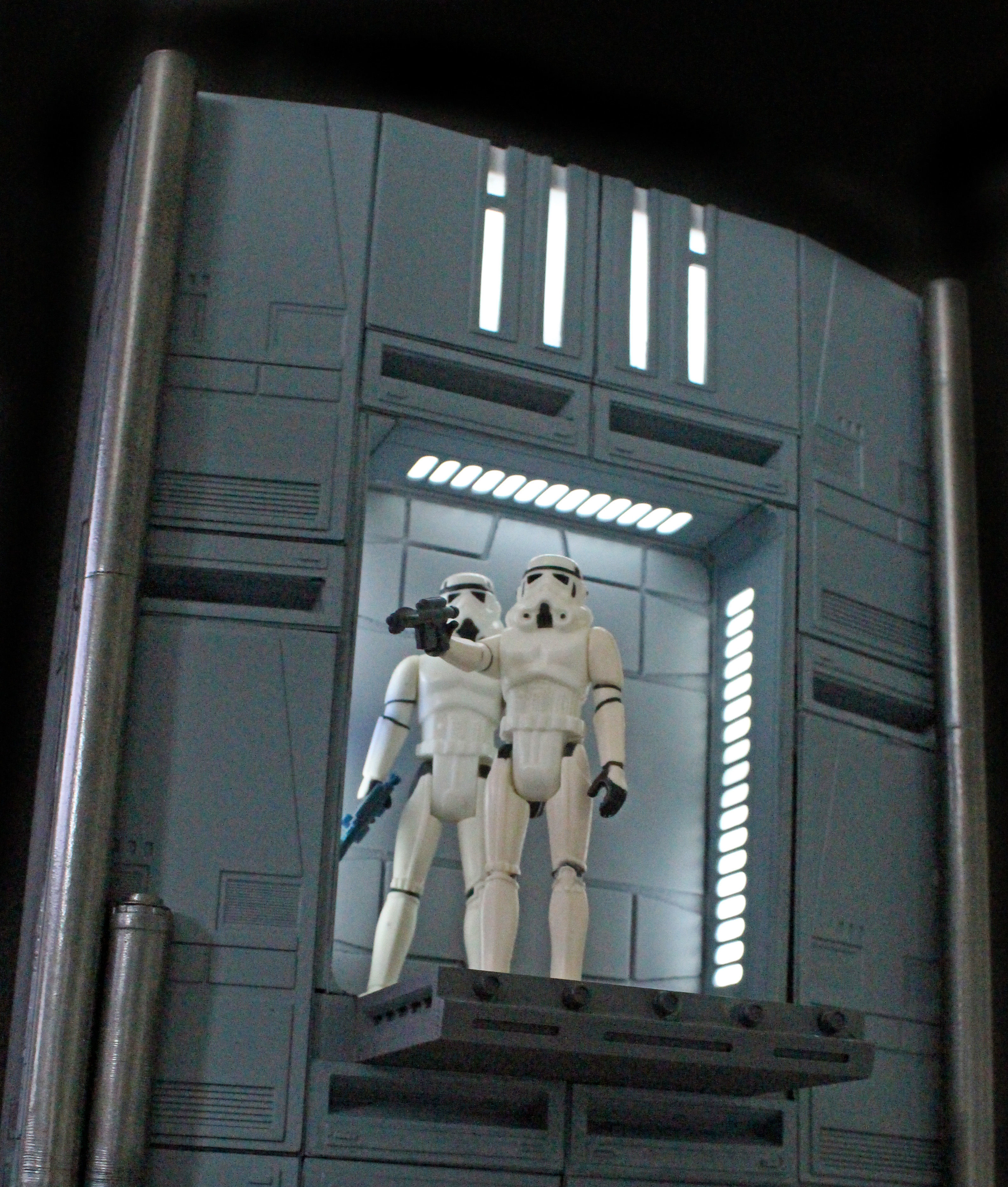 Set 2a - Death Star Extention Bridge 1-6 Scale Hottoys 3D Model Collection_30