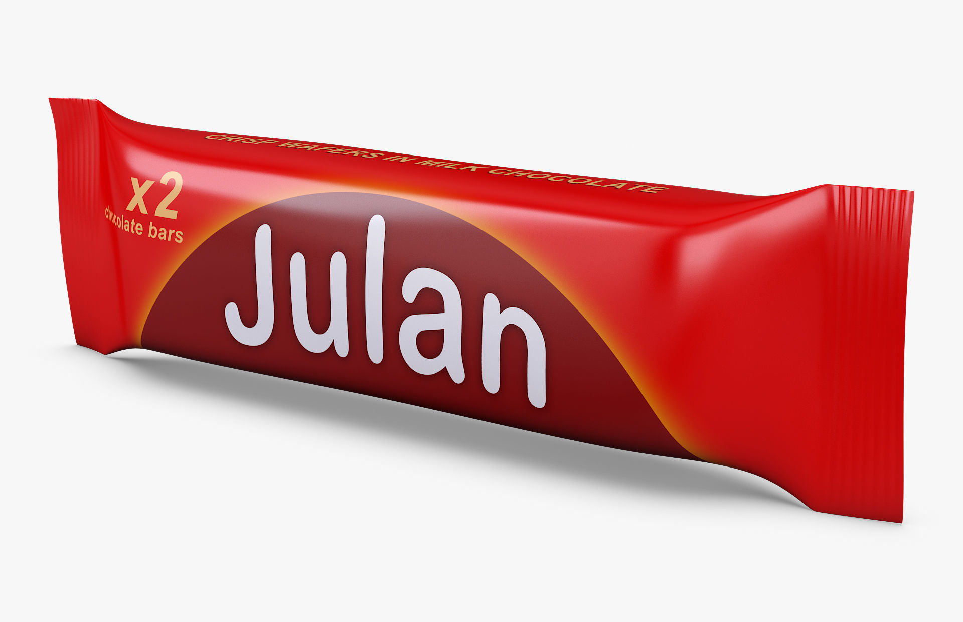 Chocolate Packaging Julan x2 Simple M 1 3D model_1