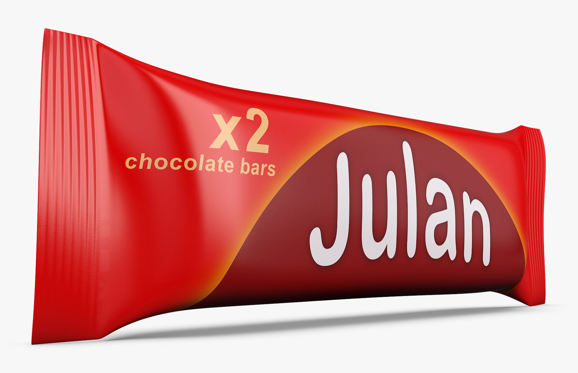 Chocolate Packaging Julan x2 Simple M 1 3D model_2