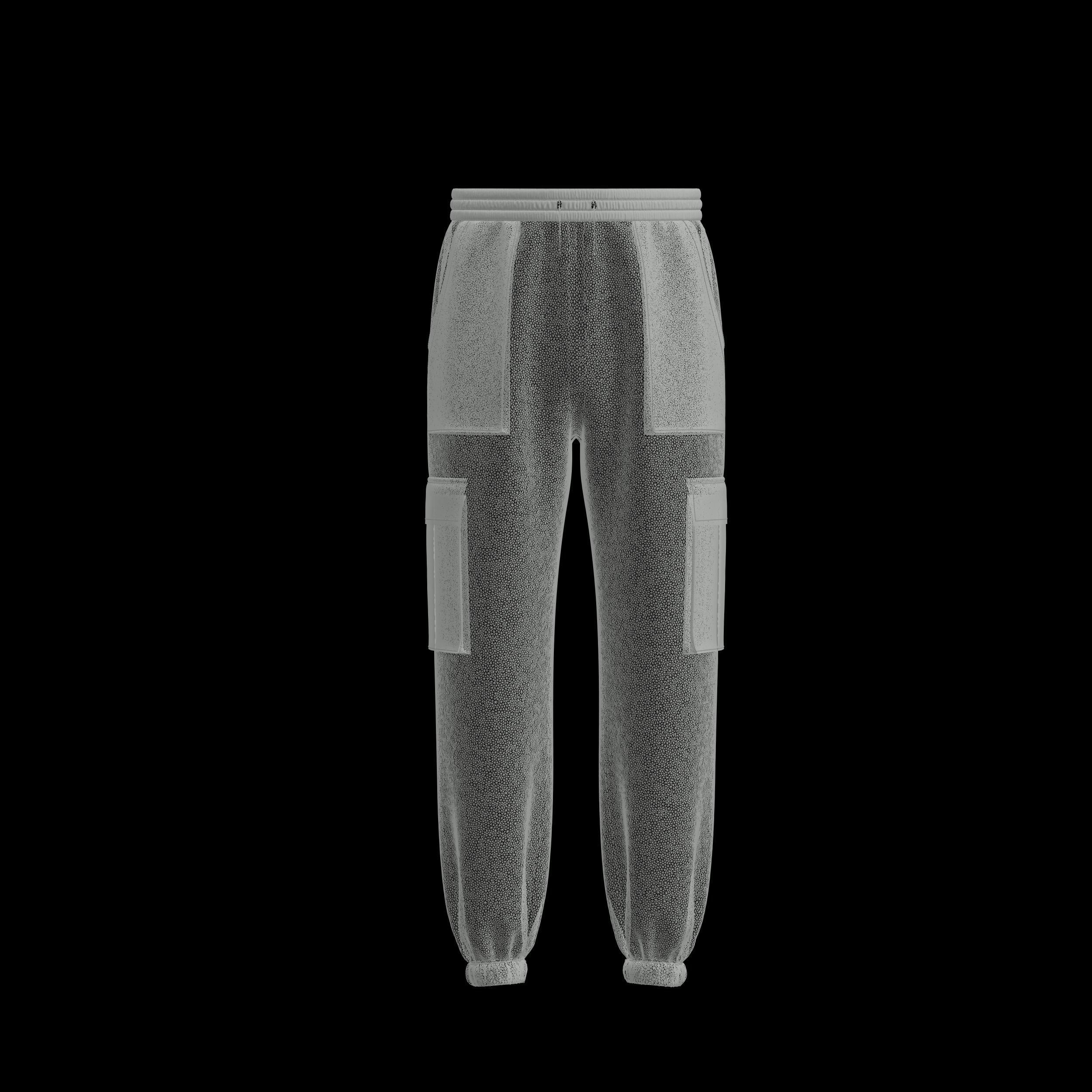Mens Jogger 3d Model 3D model_3