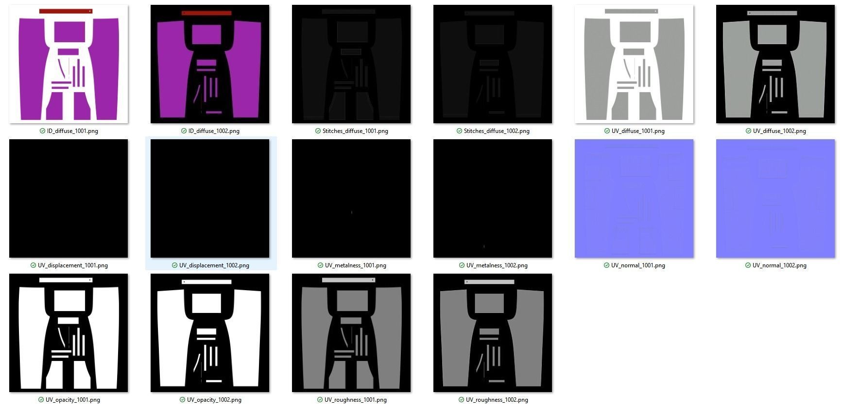 Mens Jogger 3d Model 3D model_2