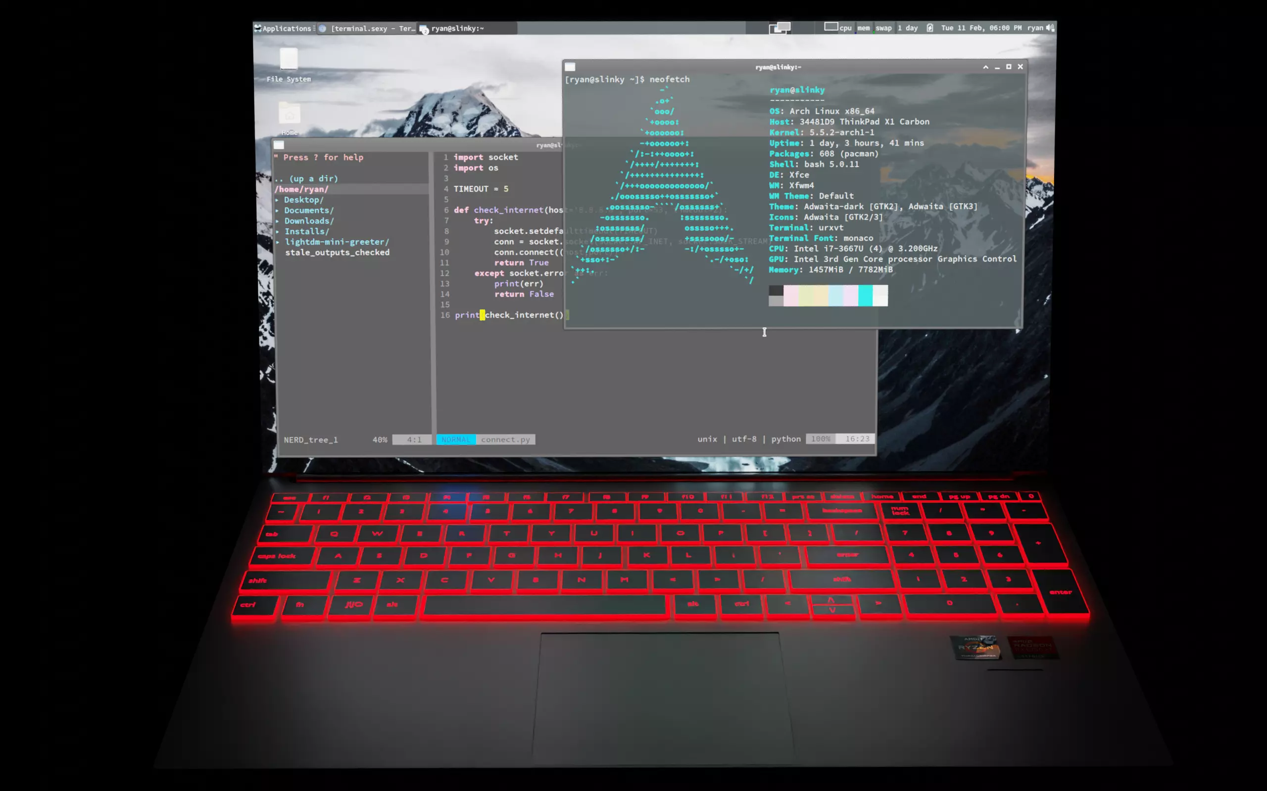 Gaming laptop 3D model_0
