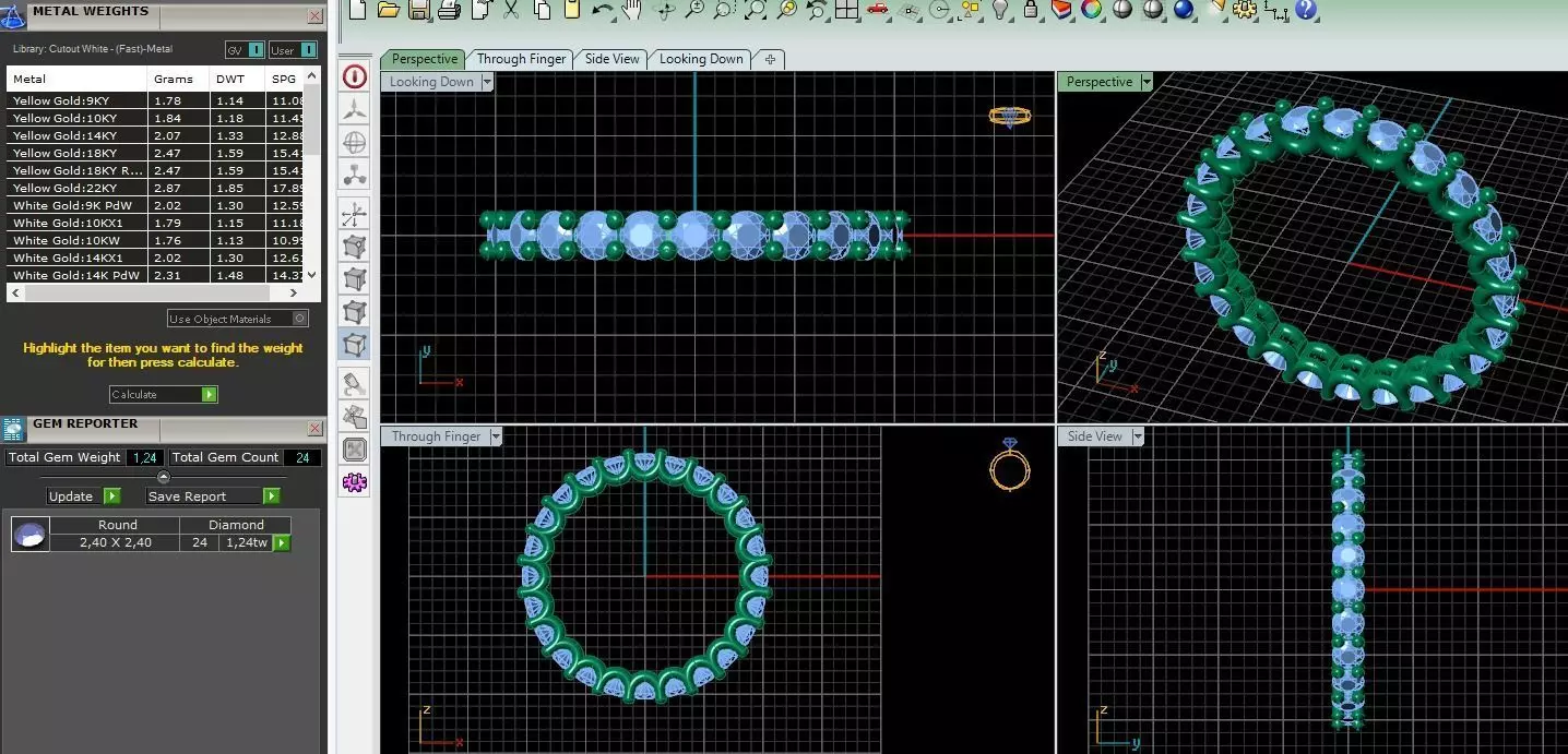 5 ring U 2 4 3D print model_0