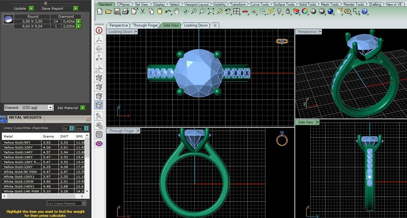 36 ring 3D print model_1