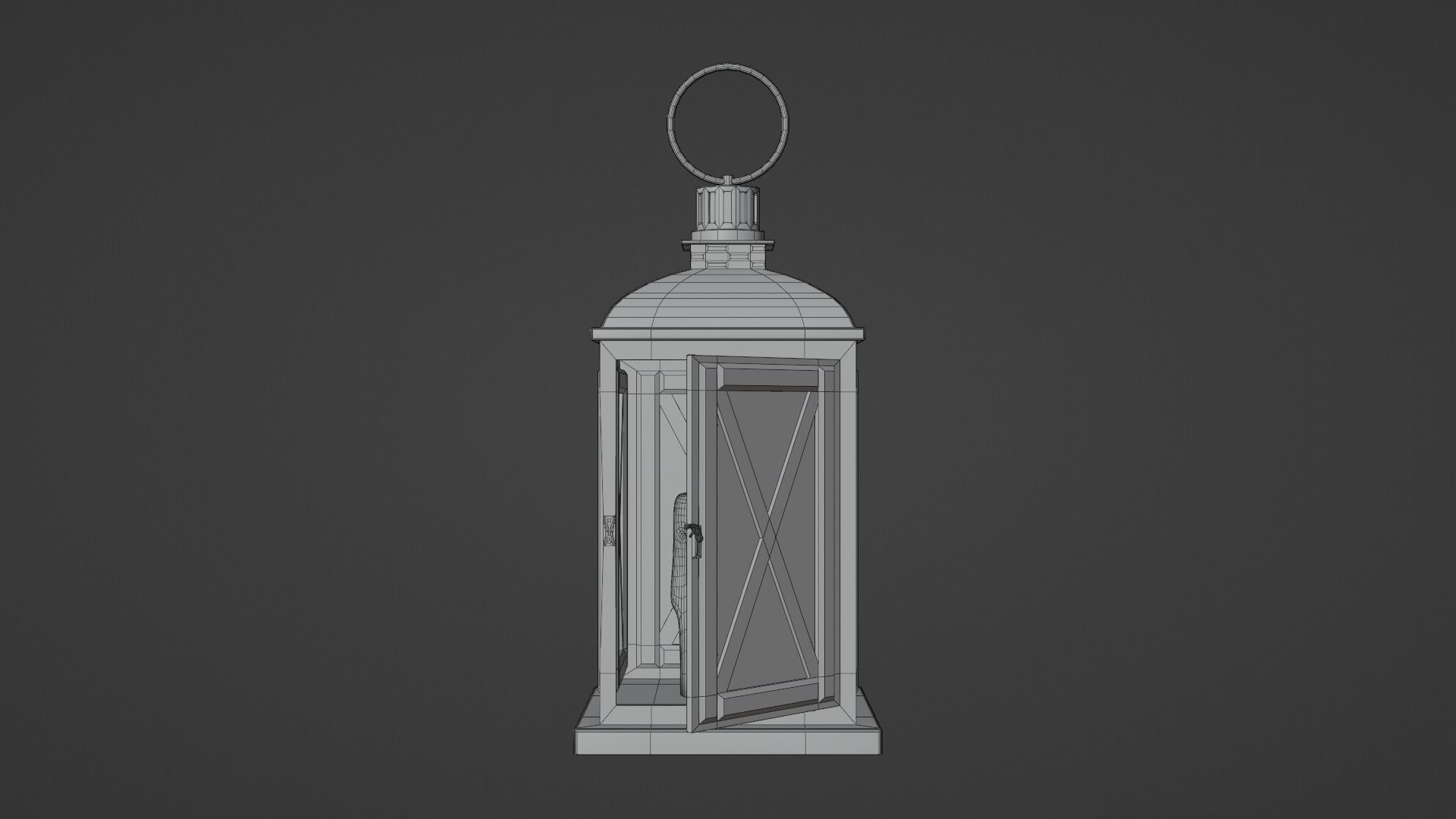 Lantern 3D model_4