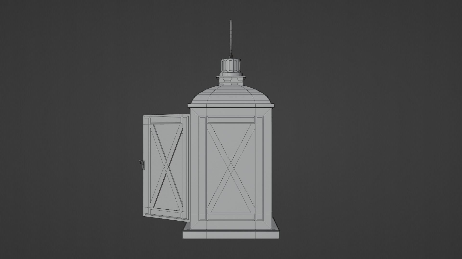 Lantern 3D model_6