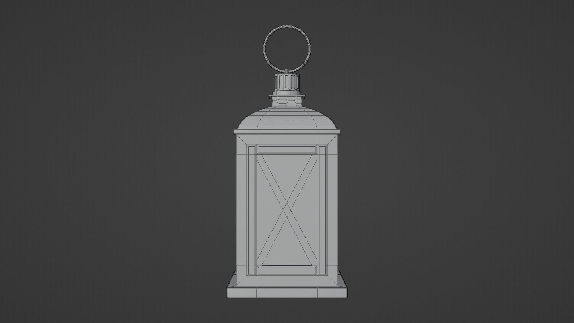 Lantern 3D model_8