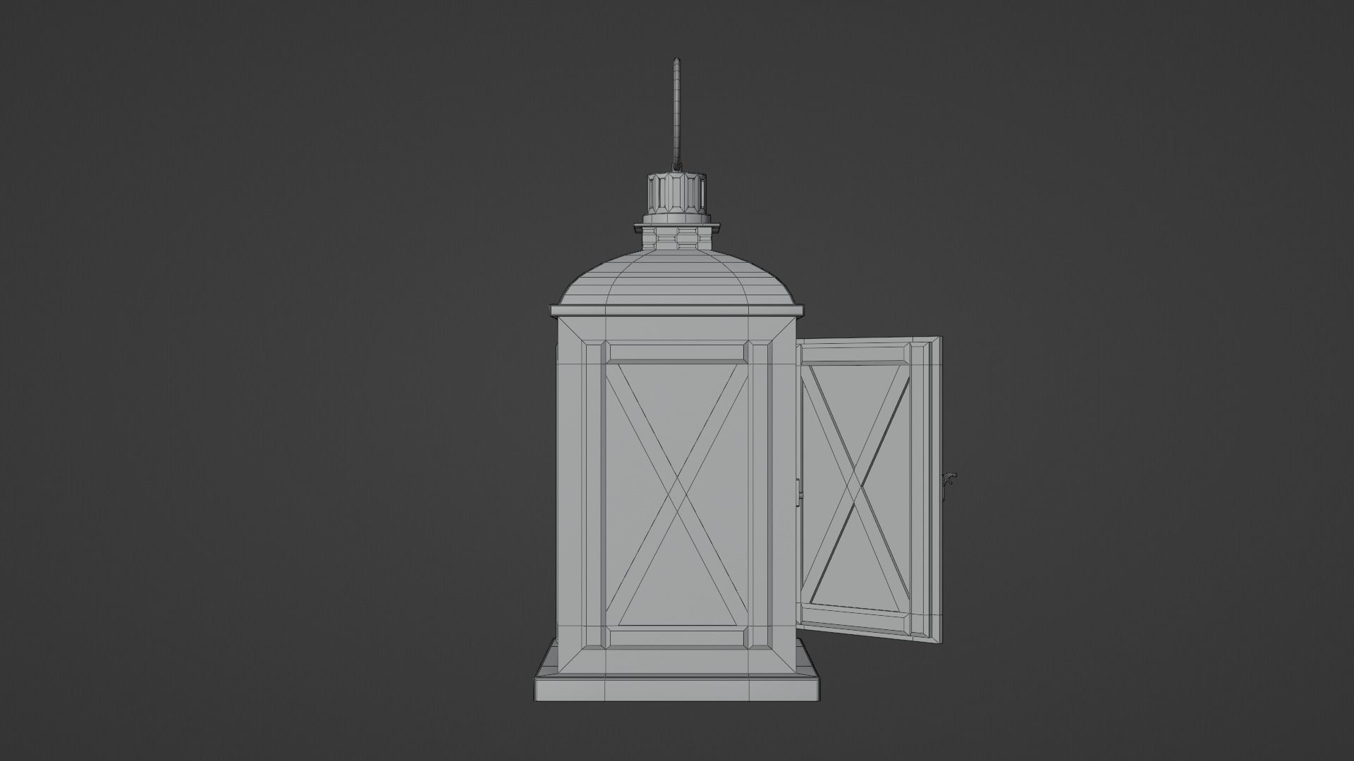 Lantern 3D model_10