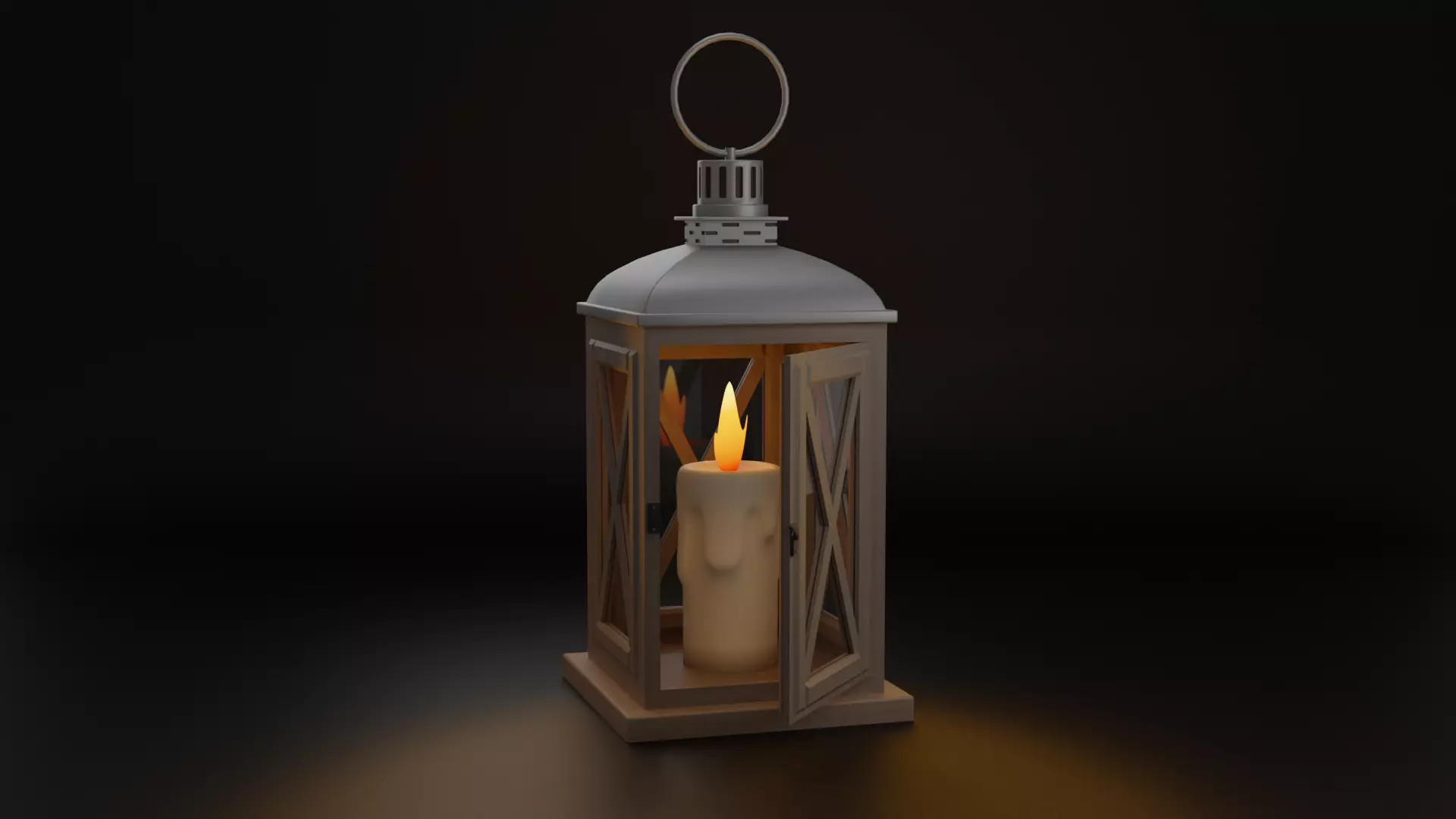 Lantern 3D model_0