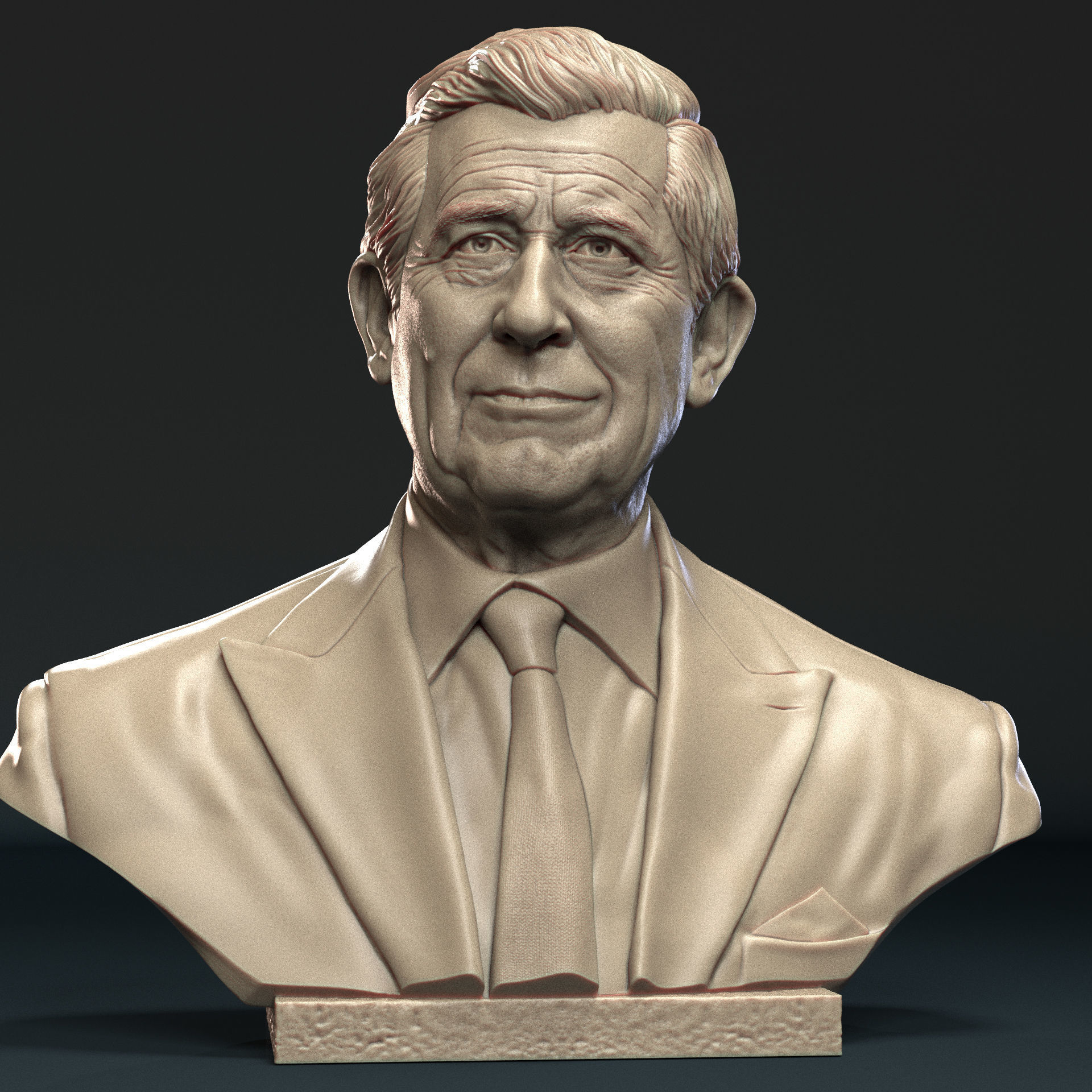 Charles III 3D print model_2
