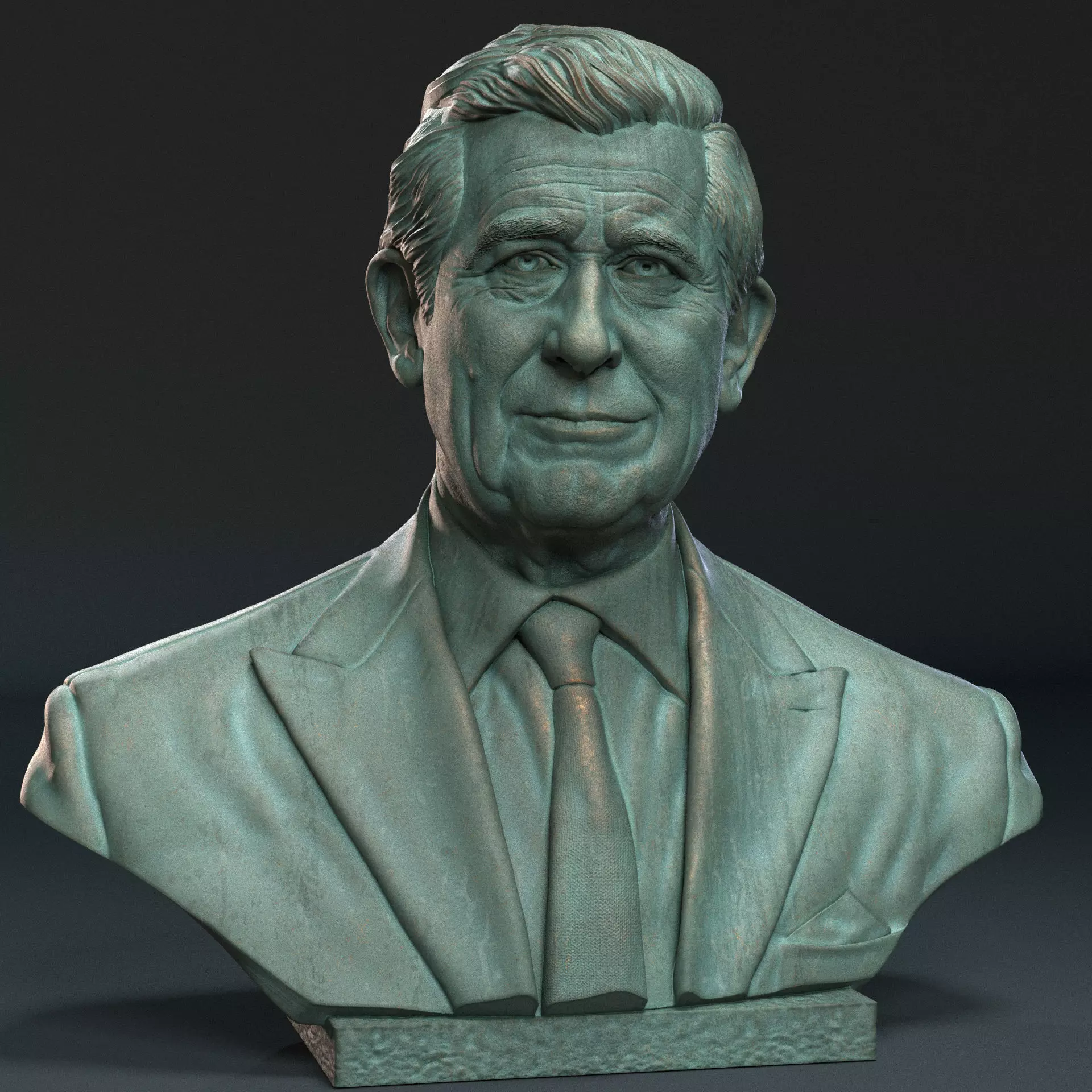 Charles III 3D print model_0