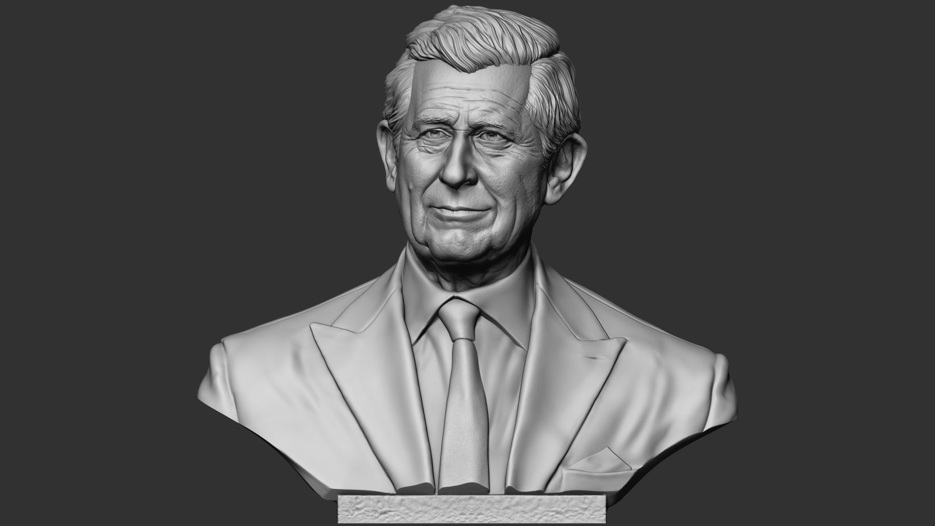 Charles III 3D print model_7