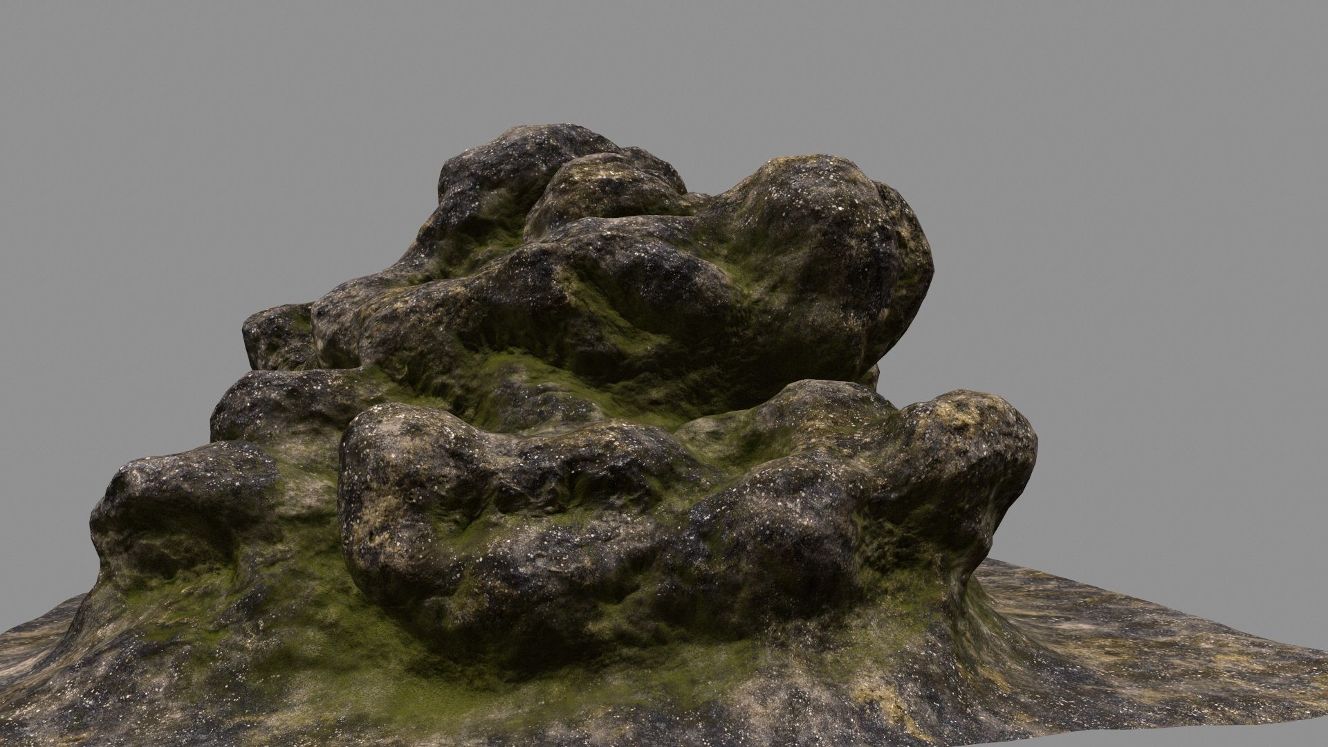 Mountain Rock 3D model_9
