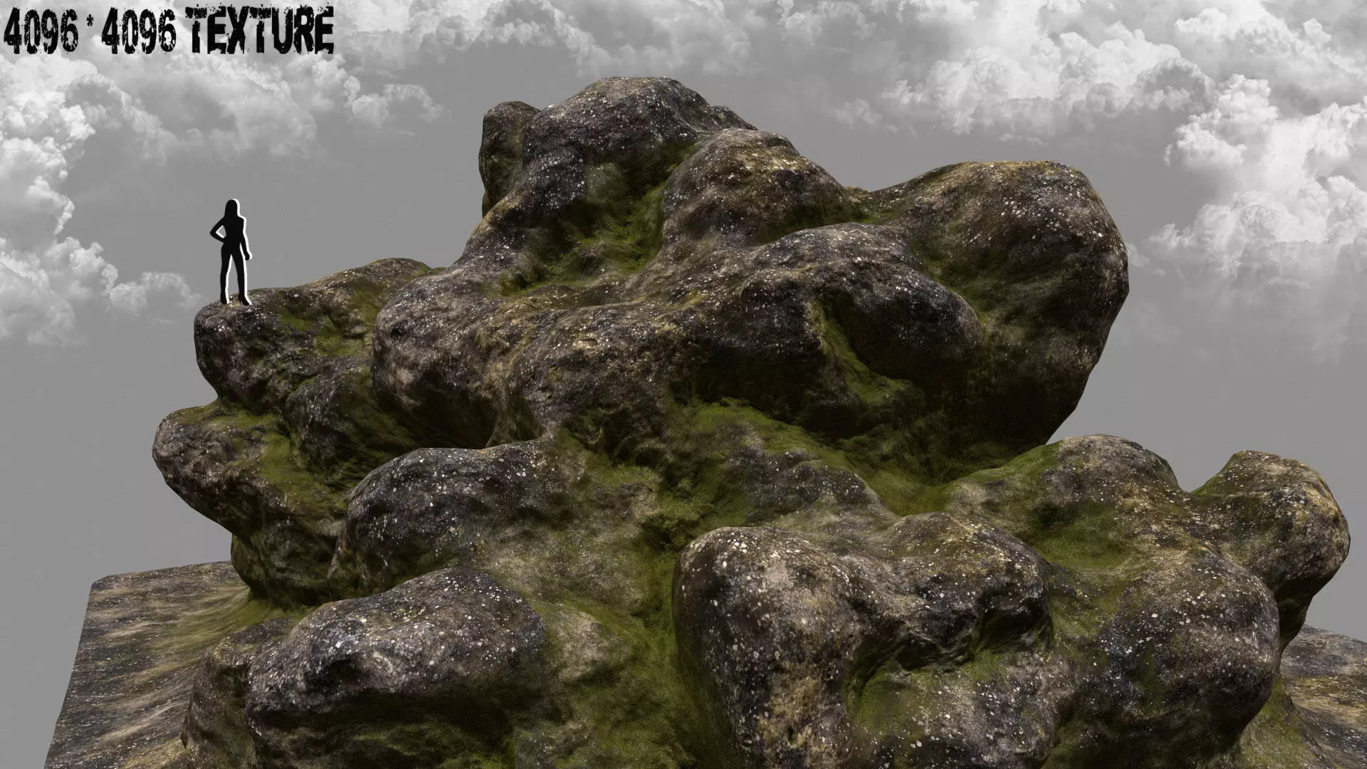 Mountain Rock 3D model_0