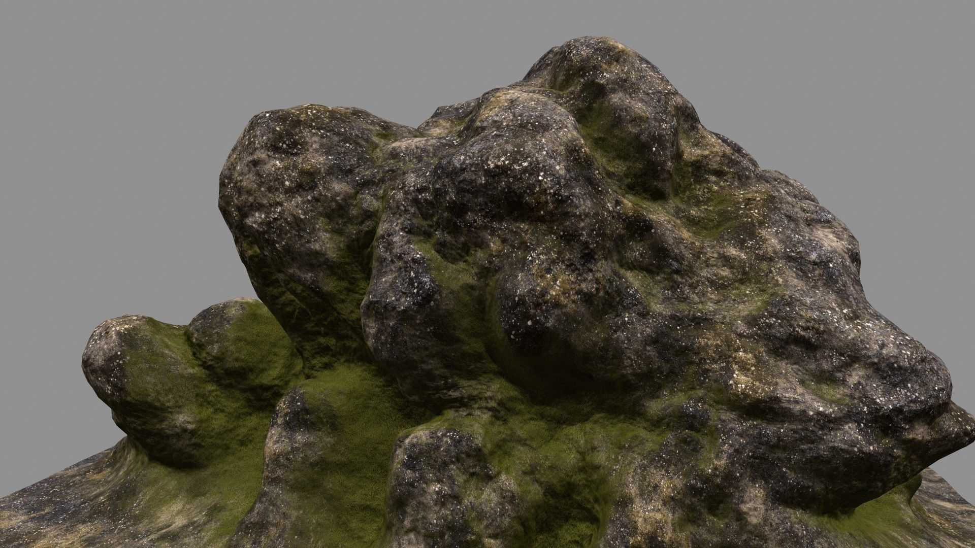 Mountain Rock 3D model_17