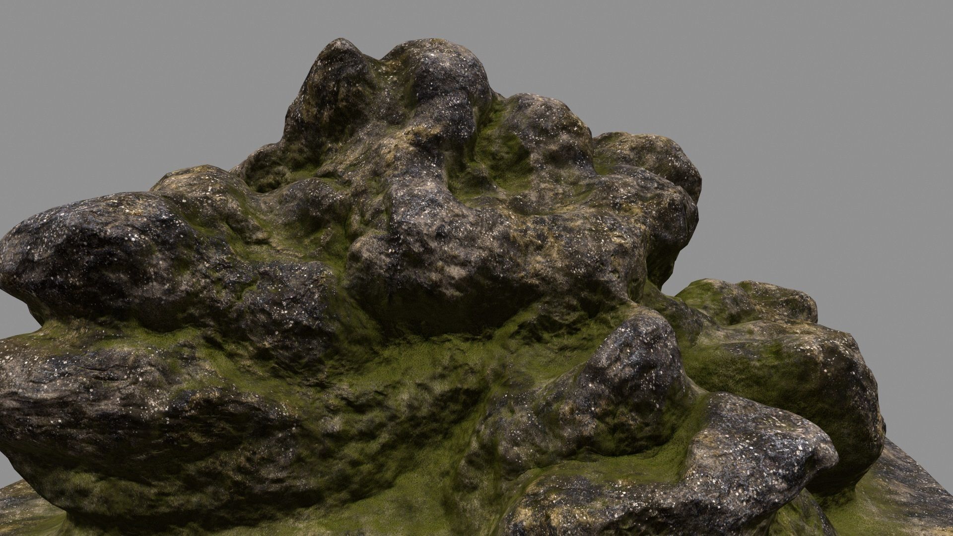 Mountain Rock 3D model_15