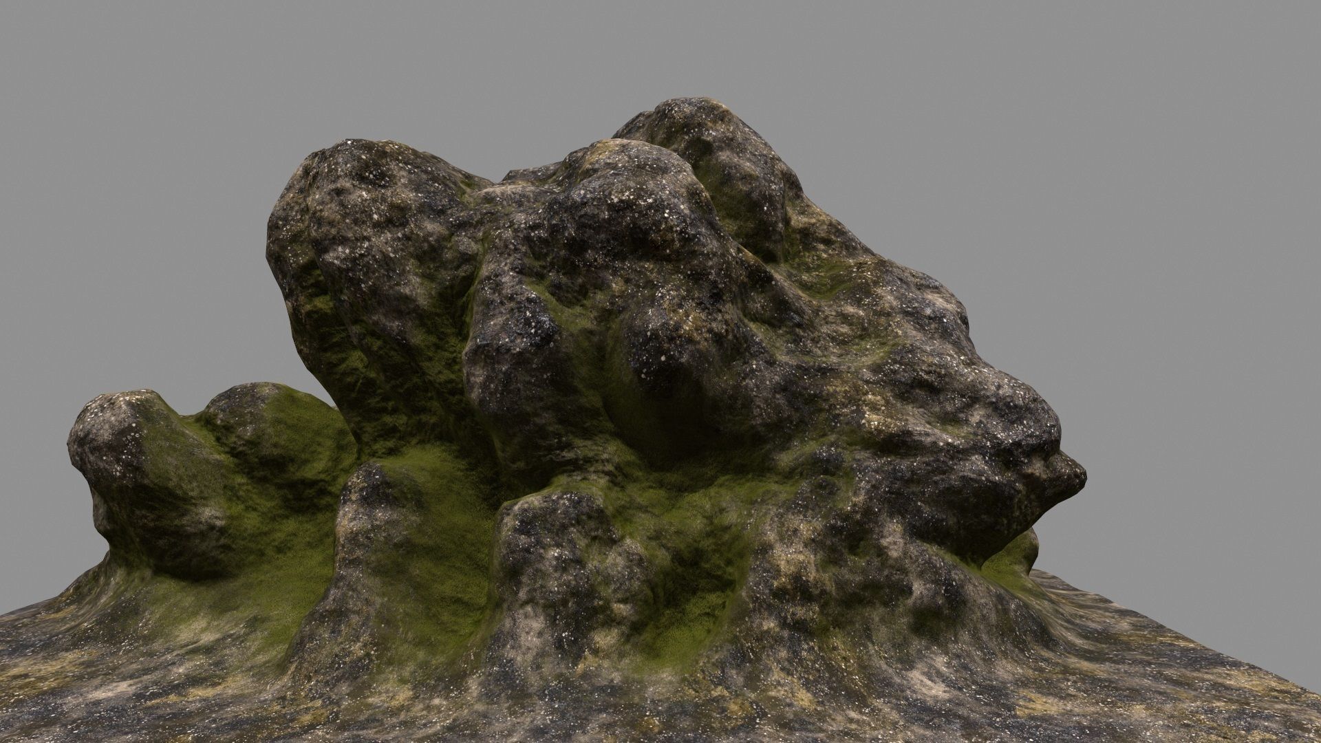 Mountain Rock 3D model_1